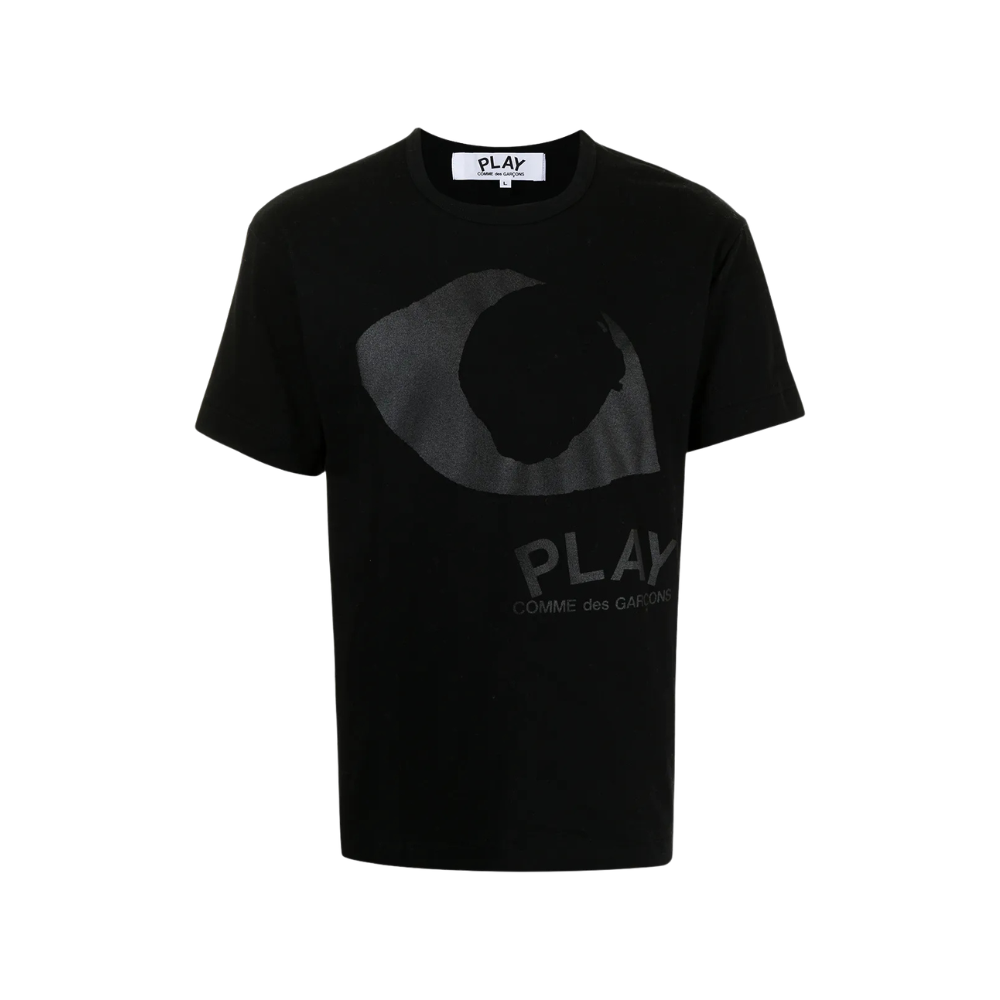 Camisa CDG Play Eyes Black