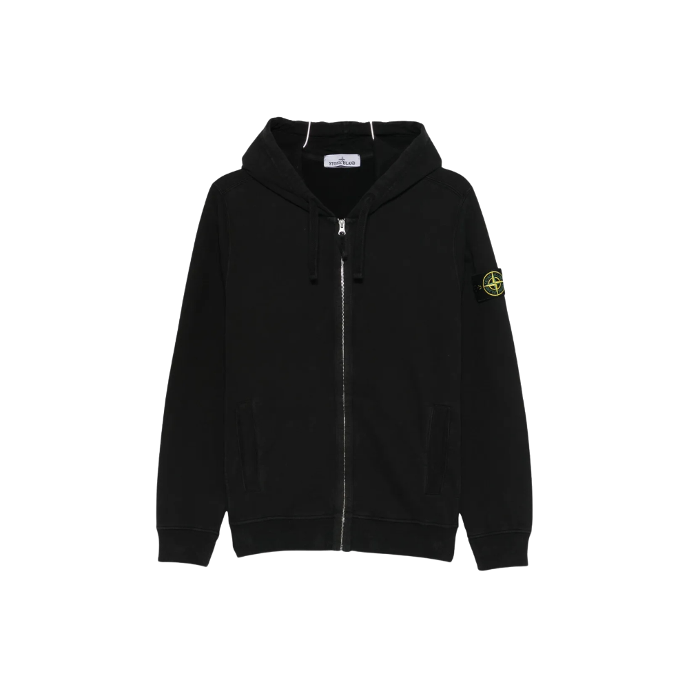 Moletom Stone Island 6100067 de fleece em algodão orgânico escovado