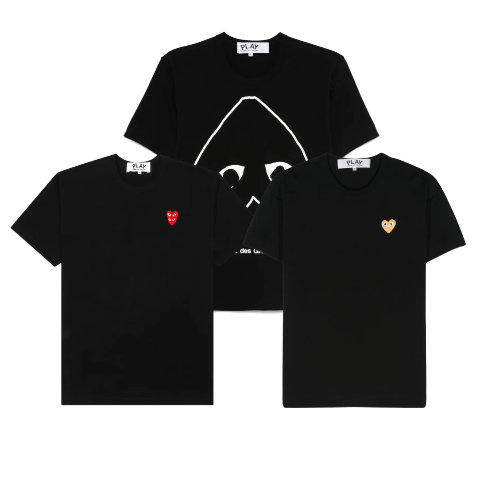 KIT 3 Camisas CDG Play