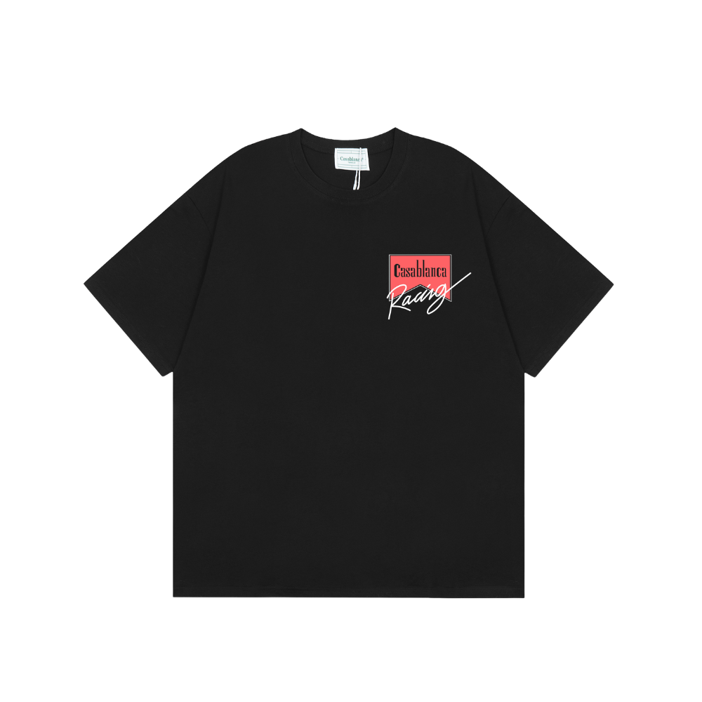 Camisa Casa Blanca Racing na cor preta