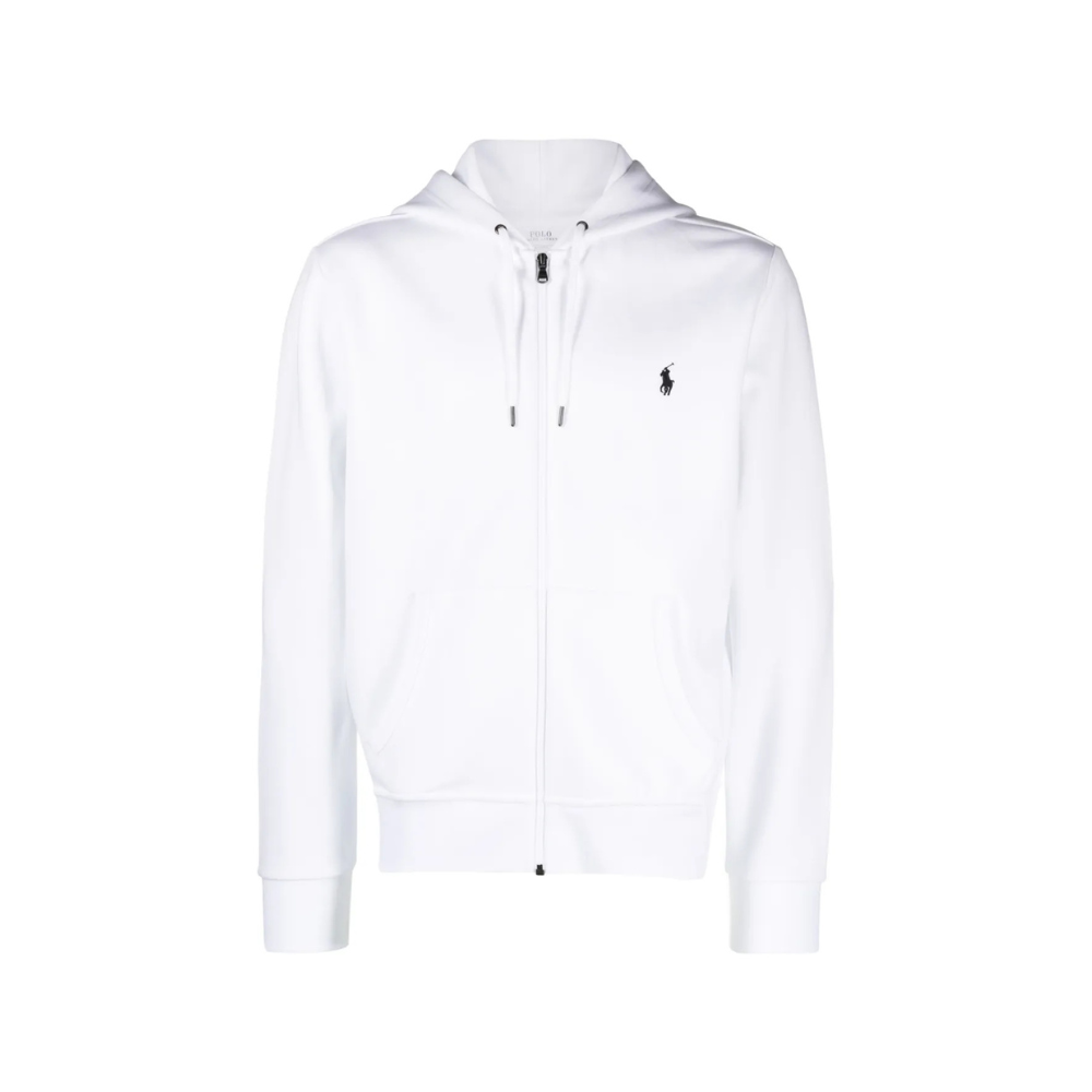 Moletom Ralph Lauren Zíper branco