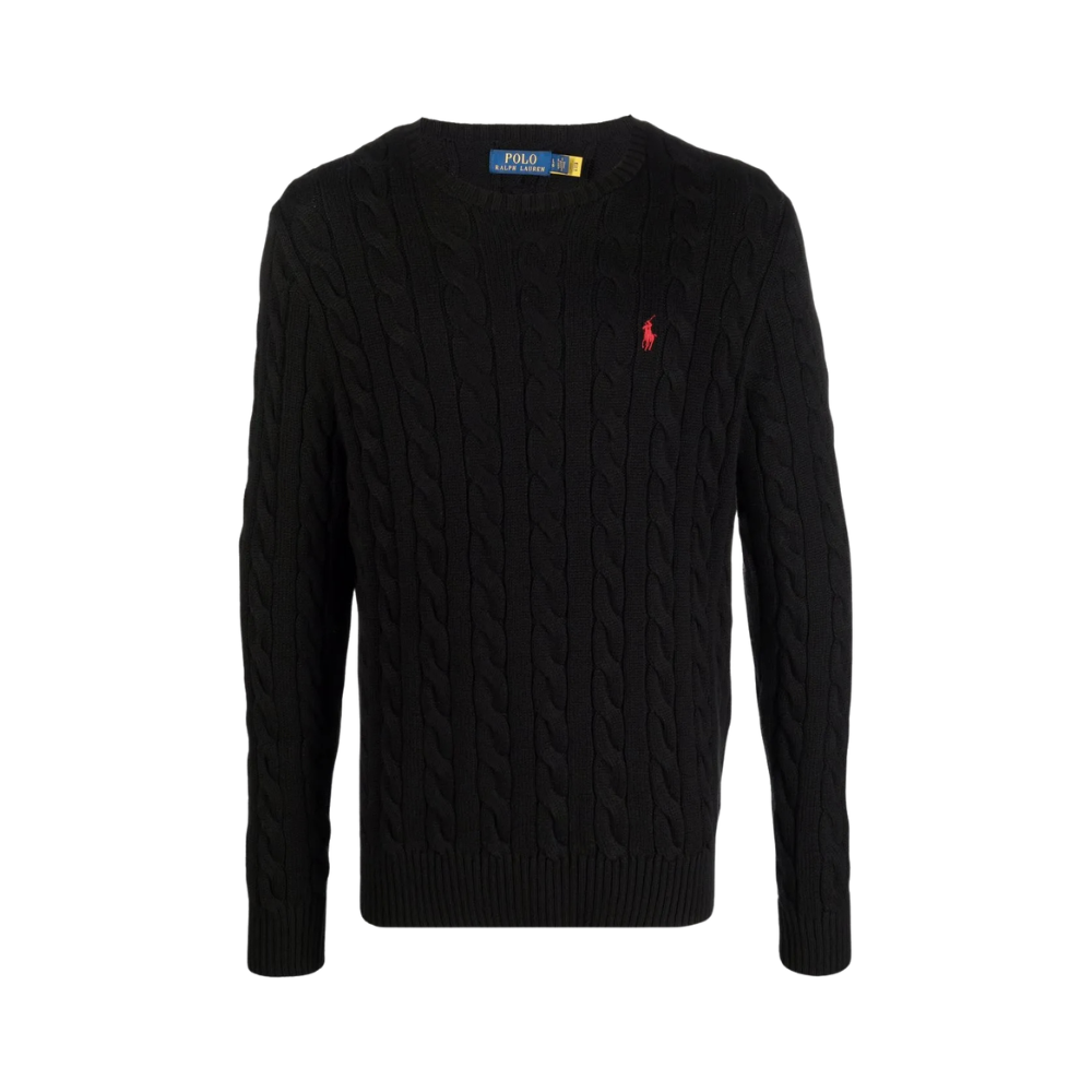 Suéter Ralph Lauren Tricô preto