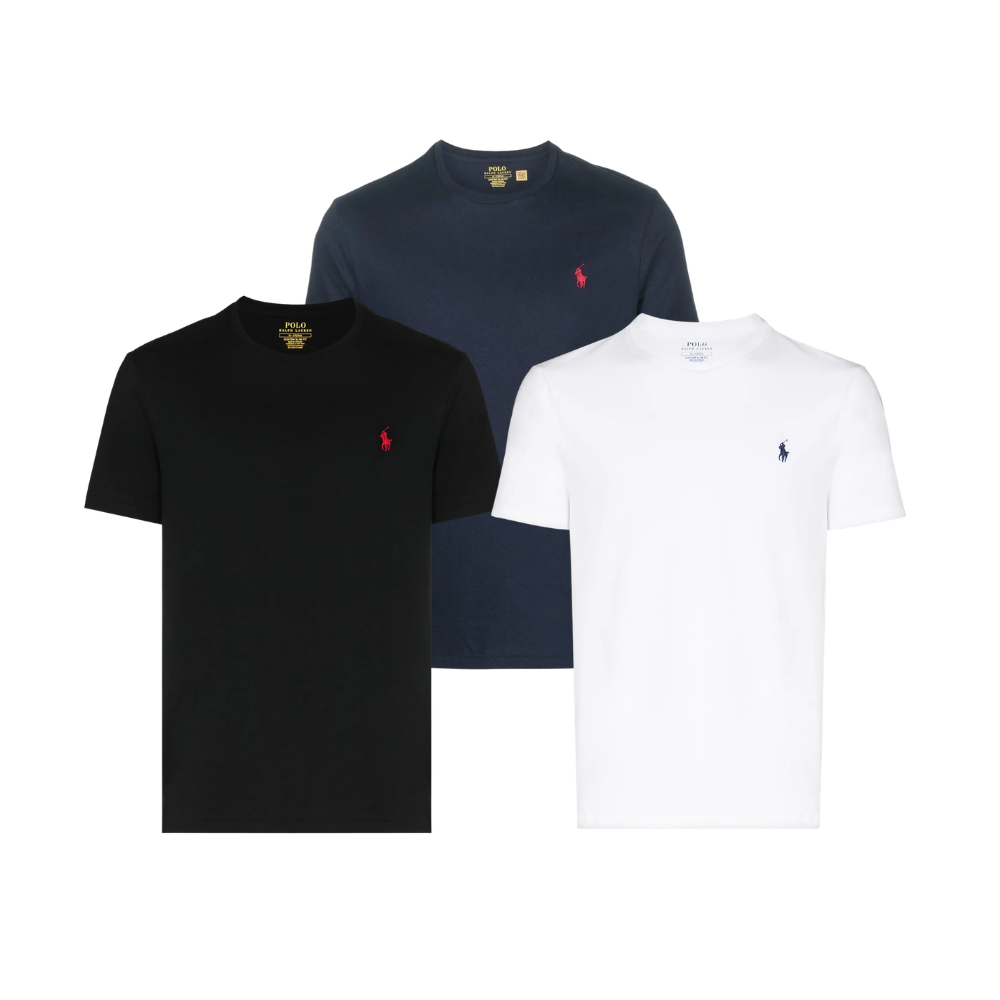 KIT Ralph Lauren Básicas (3 Camisas Básicas Ralph Lauren)