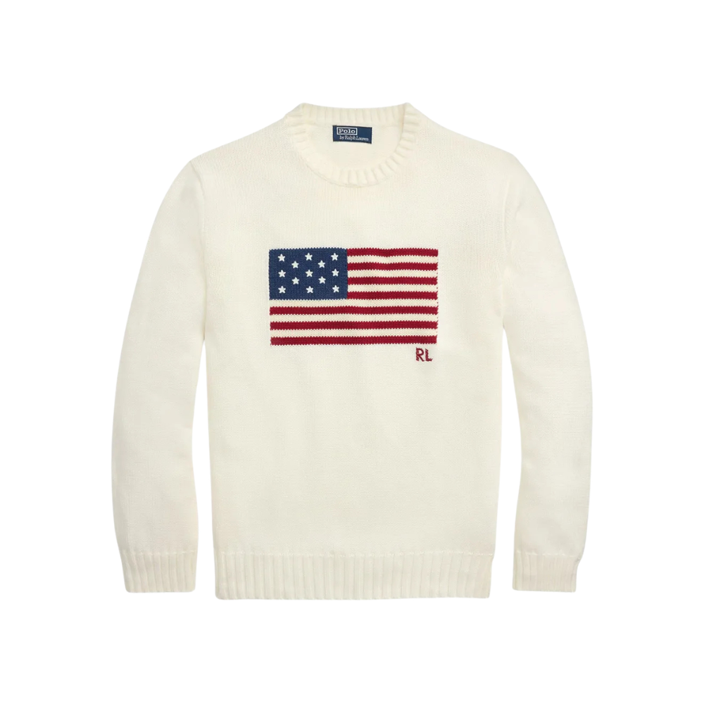 Suéter Ralph Lauren USA branco