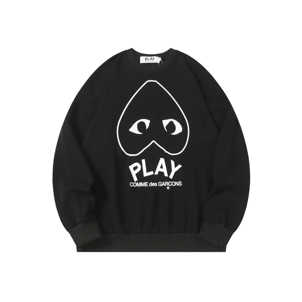 Moletom CDG Play White Outline