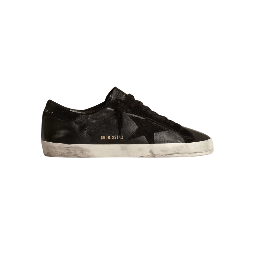 Golden Goose Super-Star All Black Nappa