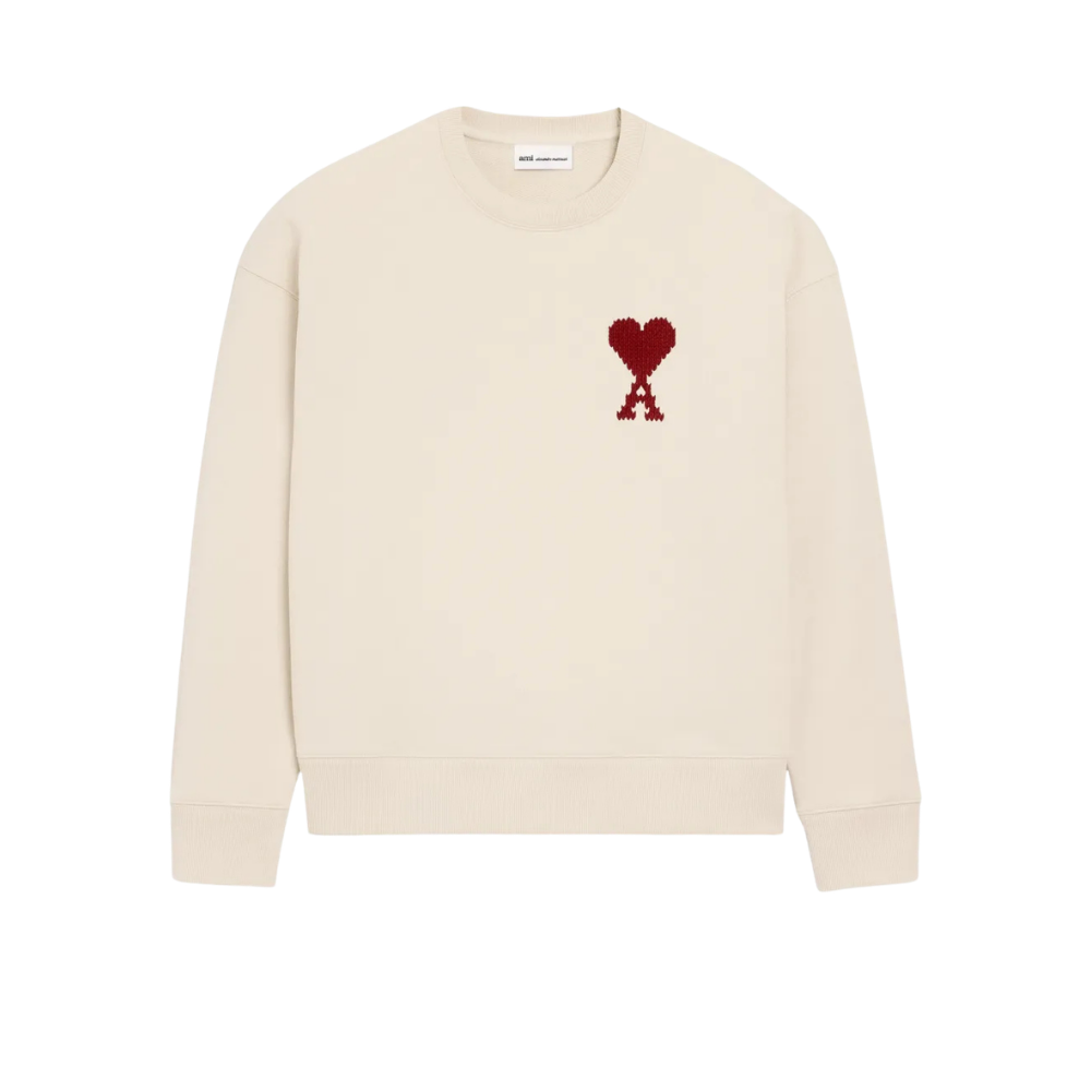 Moletom Careca Ami Paris Branco