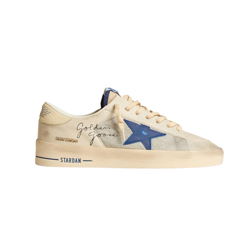 Tênis Golden Goose Stardan Talão Azul